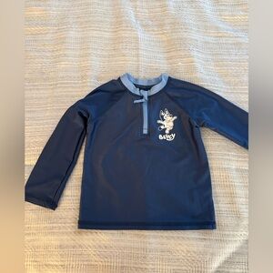 Kids Swim Shirt - Navy